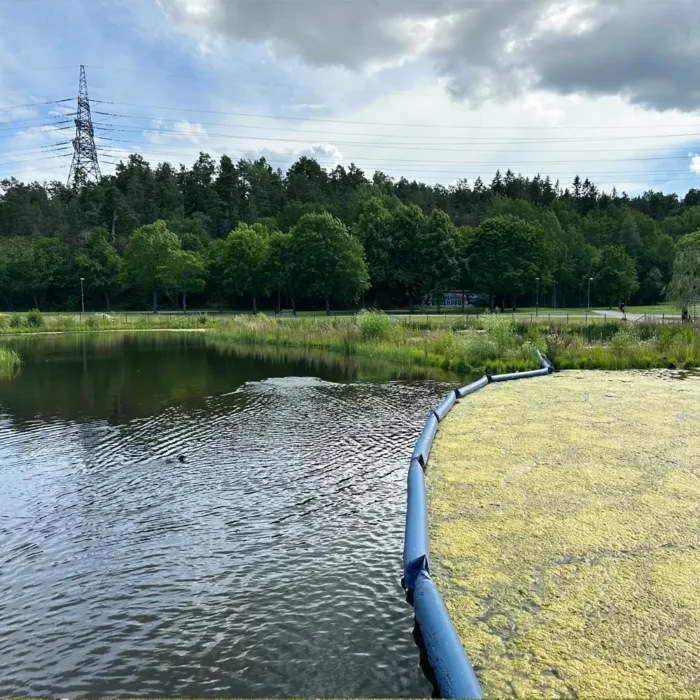 Fittja dagvattenpark är ett spännande vattenprojekt för att rena dagvatten vidare mot Mälaren.