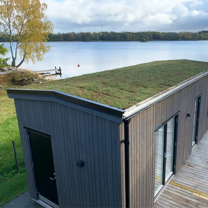 VegTech Sedumback med biokol är enkel att installera