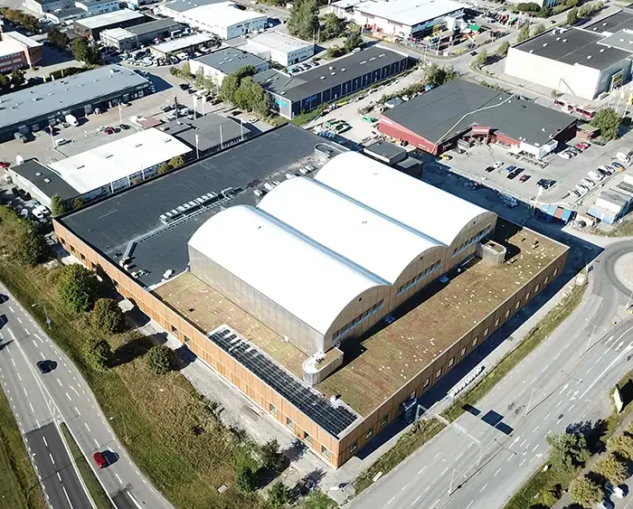 Stort Sedumtak på ICA Maxi Arninge