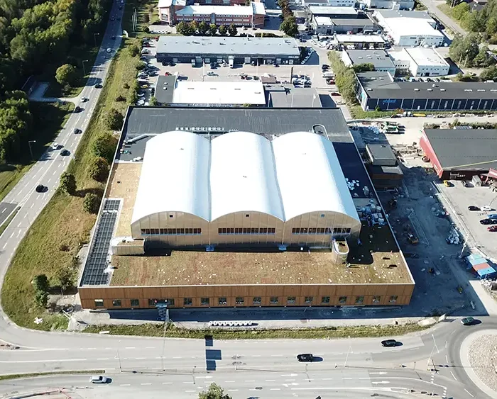 Sedumtak l ICA Maxi Arninge