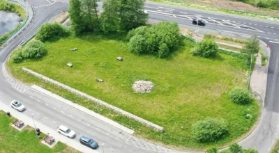 Rasta på Anilla rastplats. Vackra ängar intill Helge å.
