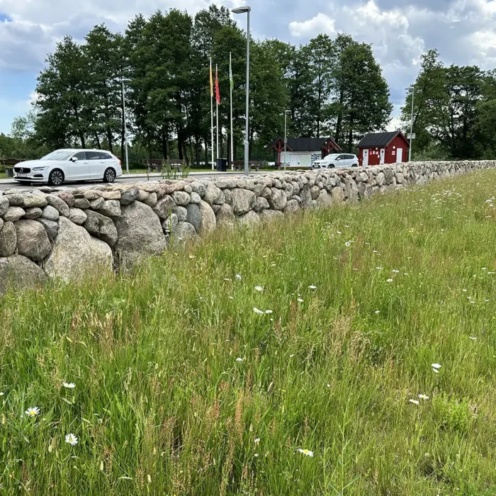 Anilla rastplats anlagd med svenskäng