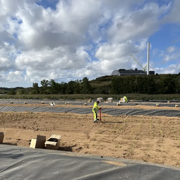 Lakvattenrening i deponi NSR
