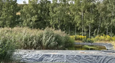 Lakvattenrening i deponi NSR
