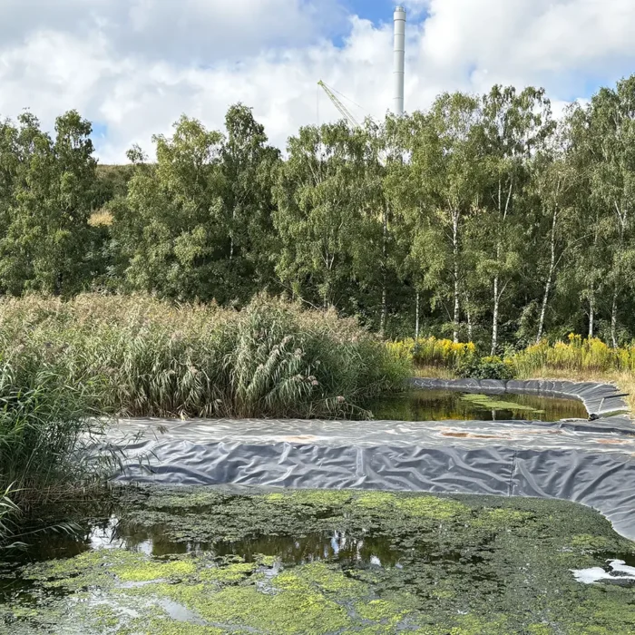 Lakvattenrening i deponi NSR