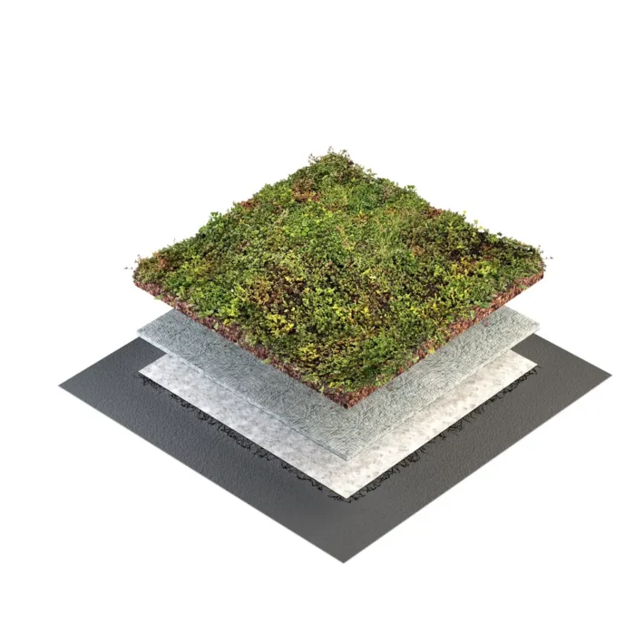 VegTech Opbygning Sedumtag