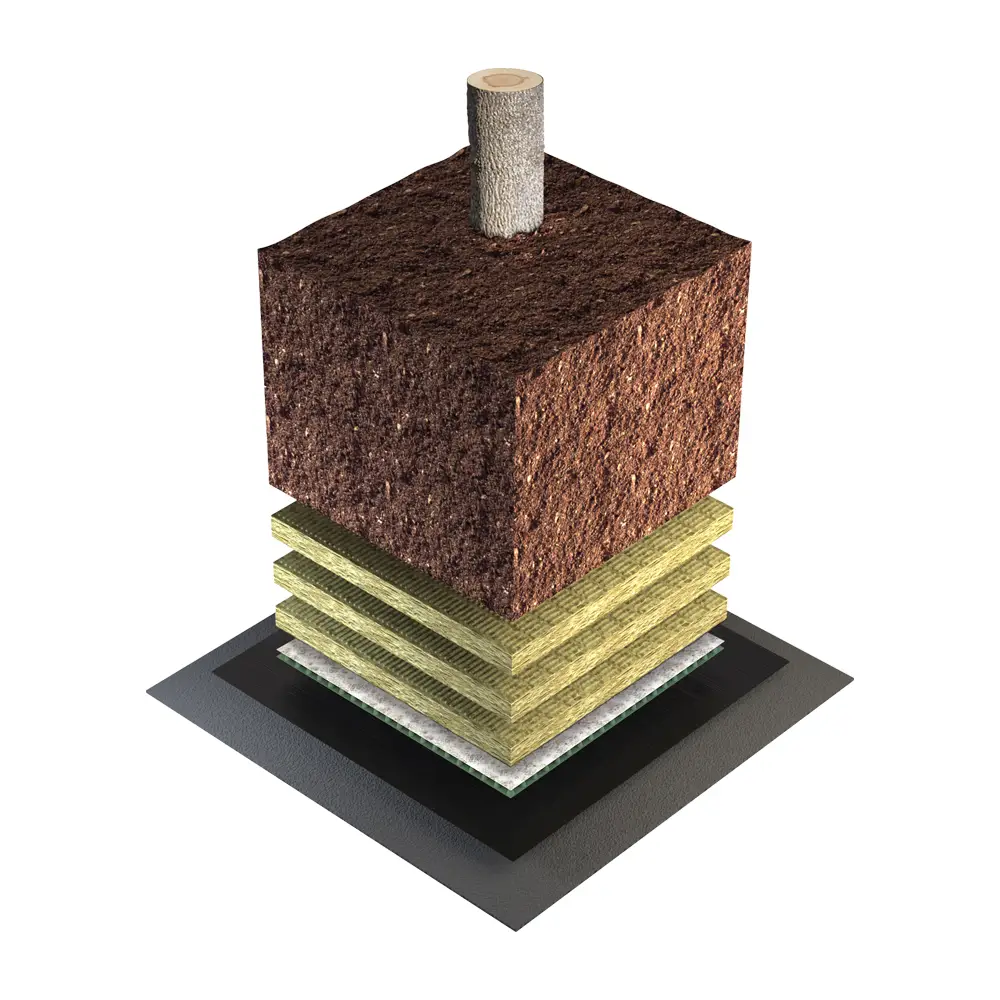 VegTech Opbygning Mindre træer og buske