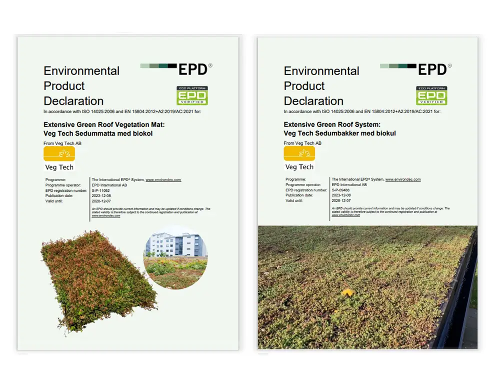 VegTech EPD Sedummatte