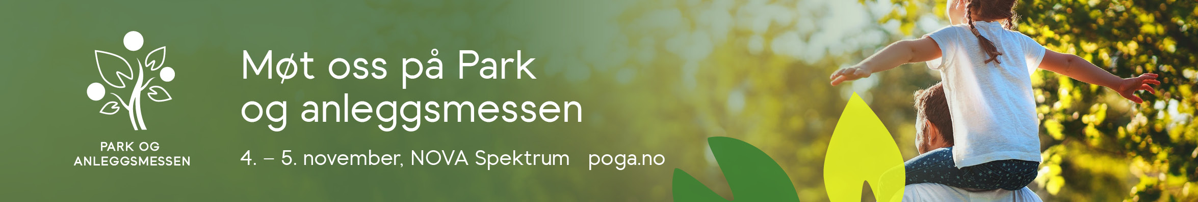 Park og anleggsmessen Nova Spektrum